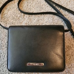 Vintage NINE WEST black accessories purse with detachable strap